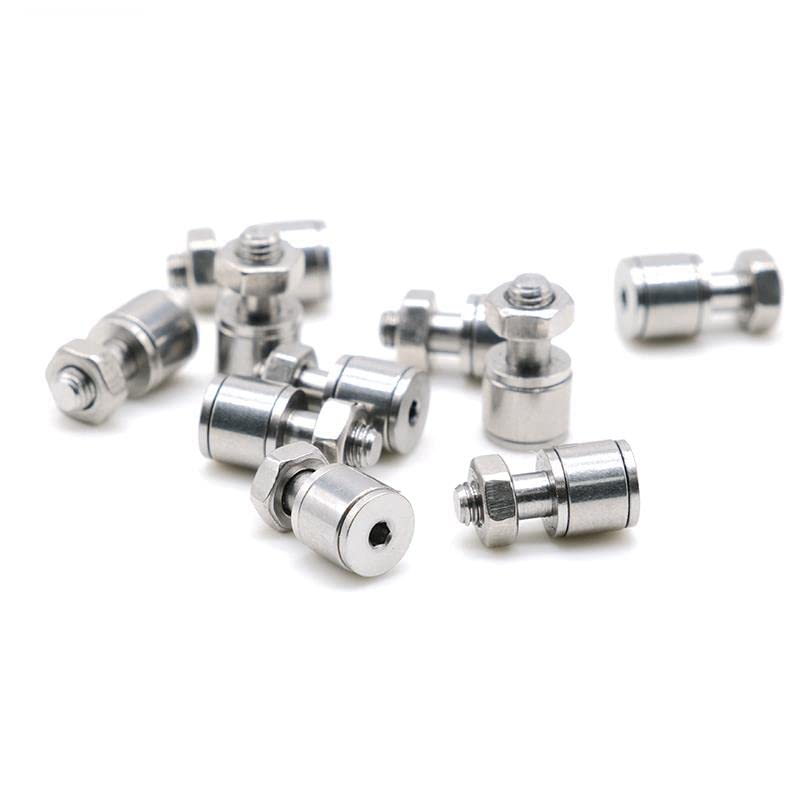 AXK 1Pcs SUS304 CFS2.5V (KR5) Stud Type Cam Follower, M2.5X5X9.5mm Stainless Steel Roller Bearing - Image 3